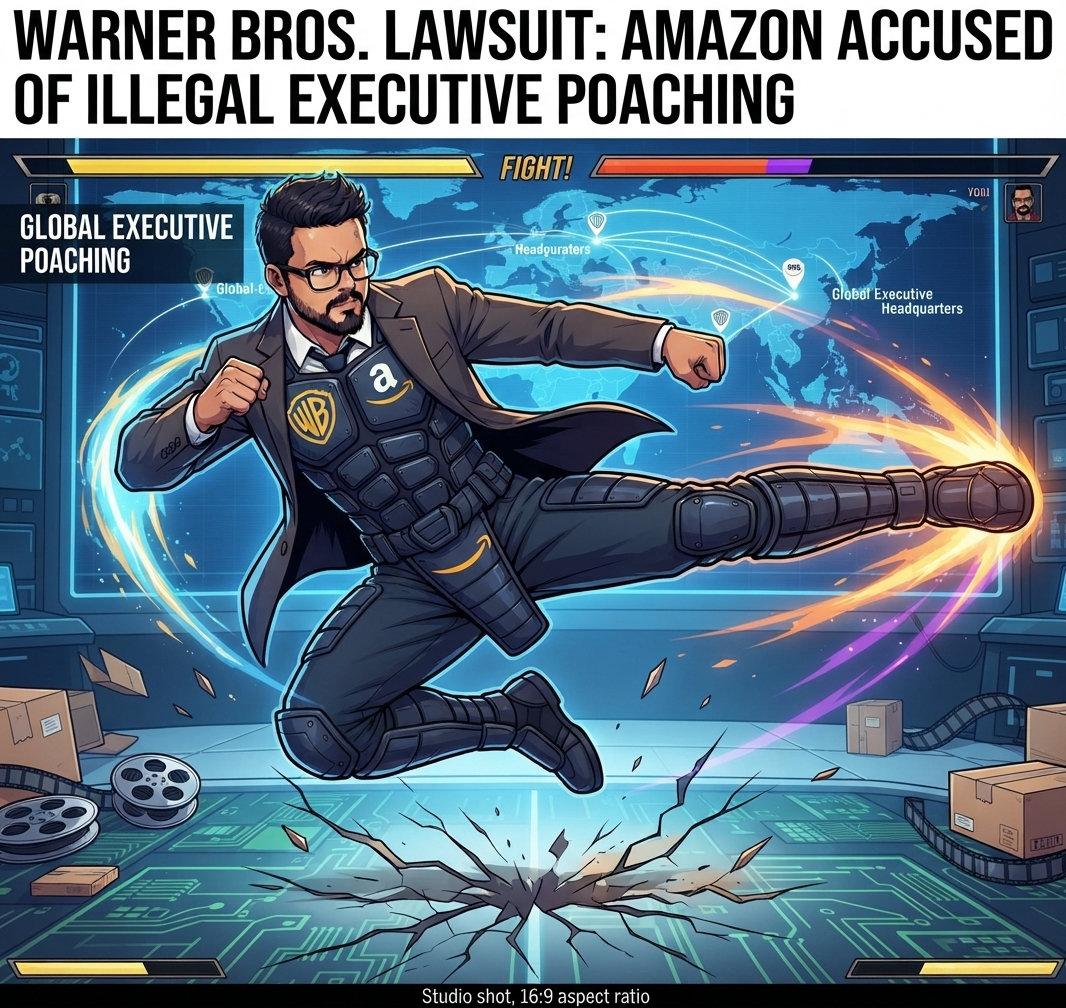 A Guerra dos Talentos no Pós-Algoritmo: Warner Bros. vs. Amazon e o Fim da Neutralidade no Mercado de Talentos