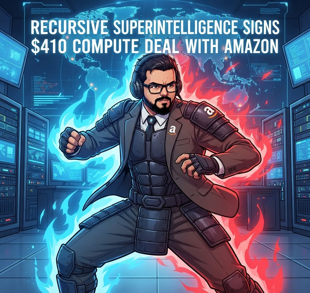 A Nova Fronteira do Capital: O Deal de US$ 410 Bilhões entre Recursive Superintelligence e Amazon que Redesenha a Geopolítica da Computação