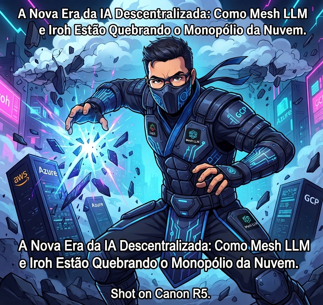 A Nova Era da IA Descentralizada: Como Mesh LLM e Iroh Estão Quebrando o Monopólio da Nuvem