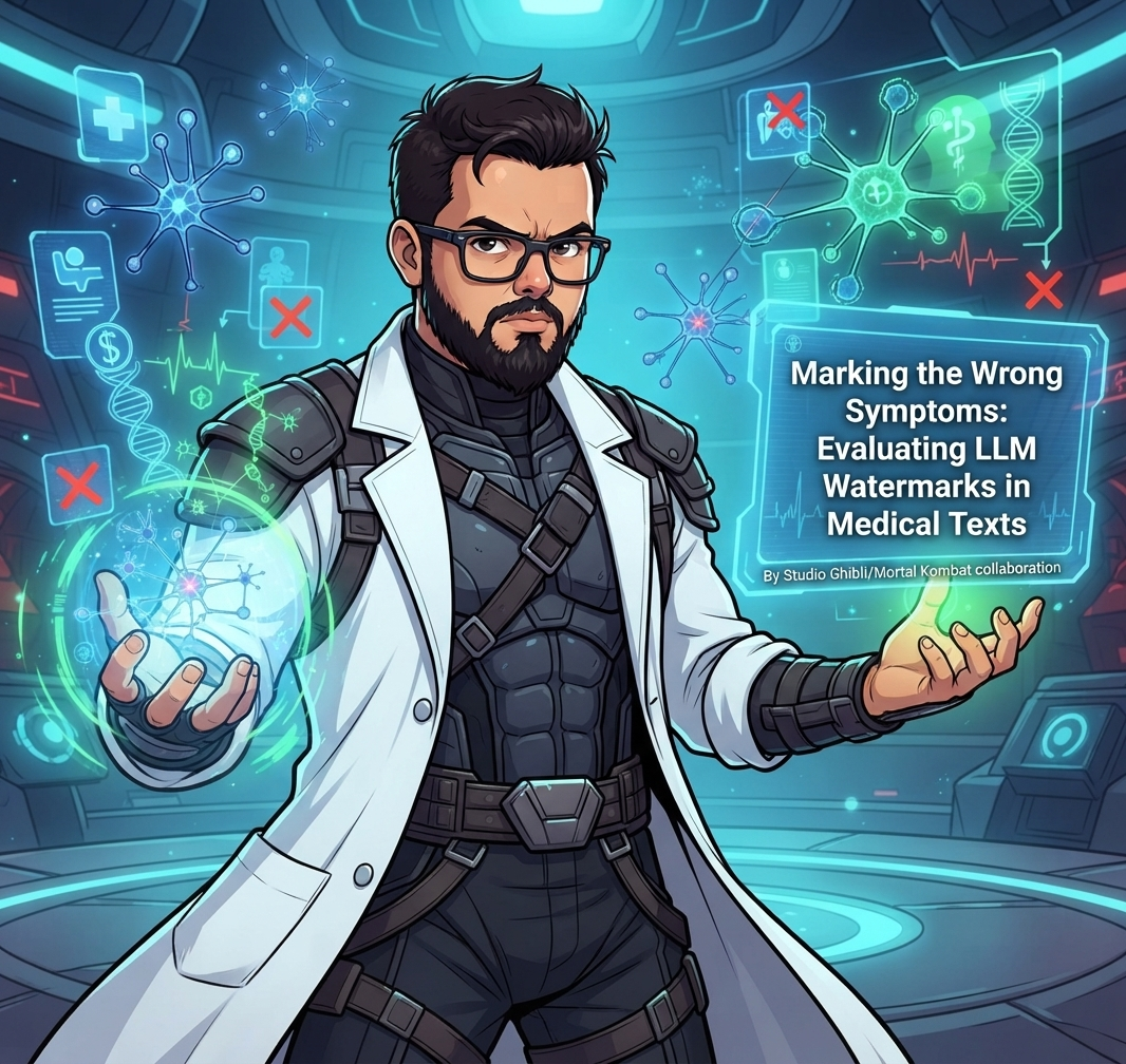 Diagnóstico sob Suspeita: A Fragilidade das Marcas d'Água em Textos Médicos de IA 🩺
