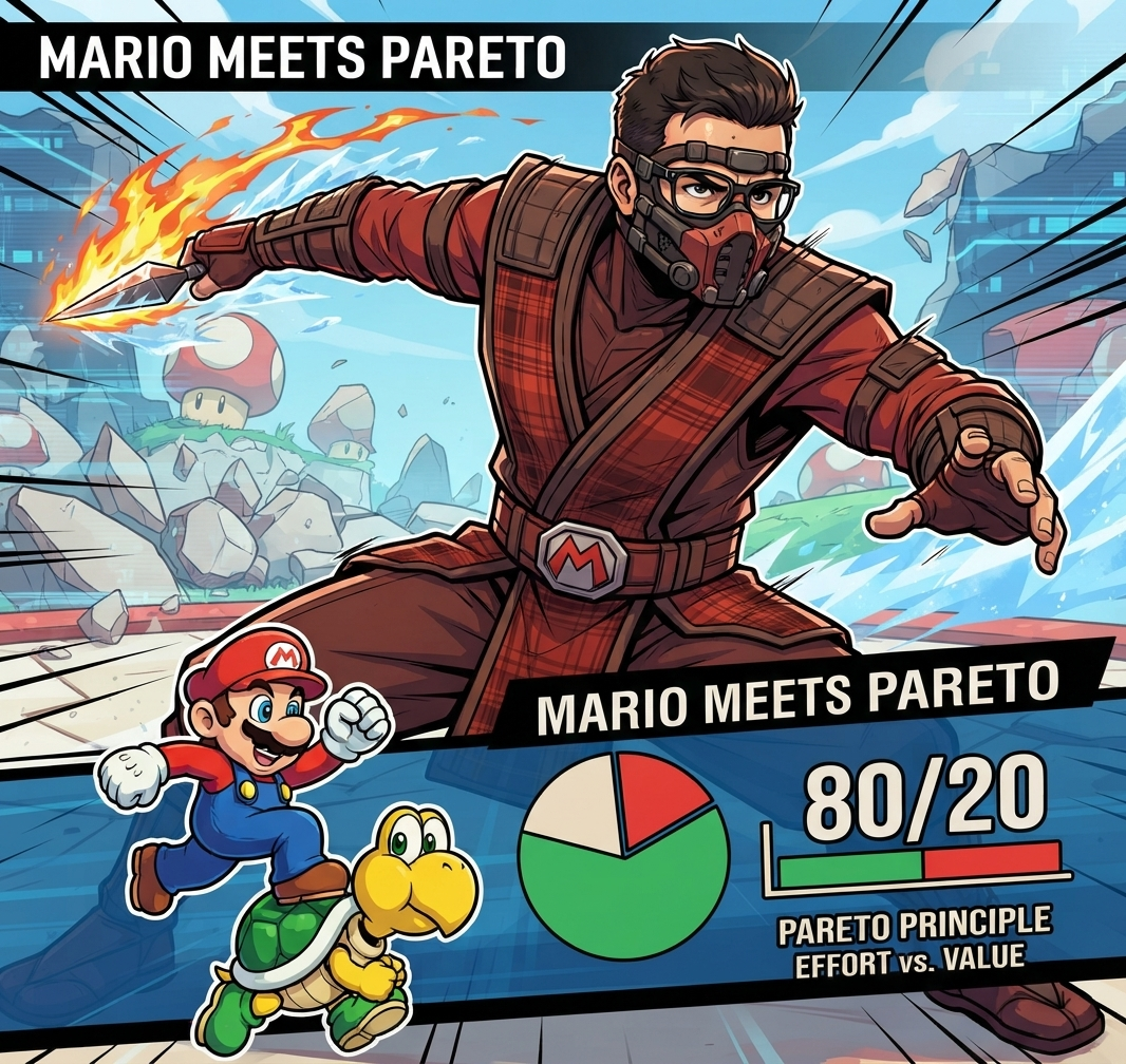 Mario Meets Pareto: Otimizando a Experiência do Usuário com a Regra de Ouro