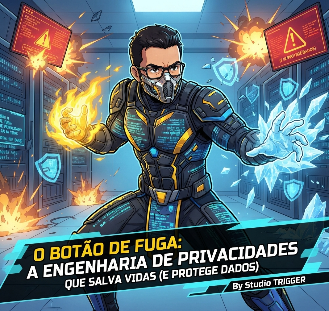 O Botão de Fuga: A Engenharia de Privacidades que Salva Vidas (e Protege Dados)
