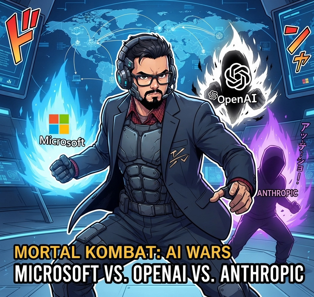 O Divórcio Estratégico: Por que a Microsoft agora desafia abertamente os seus próprios 