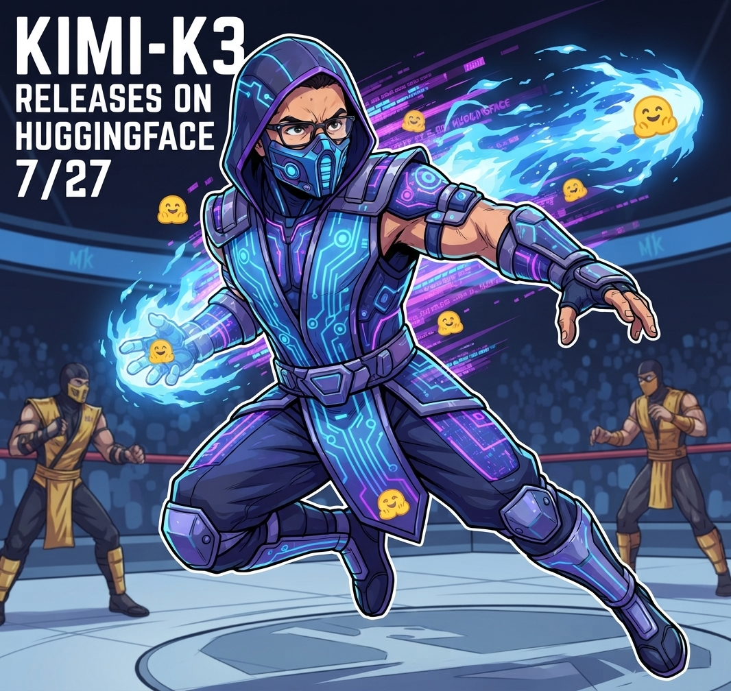 O Novo Desafiante no Ringue da IA: Kimi-K3 Chega ao HuggingFace