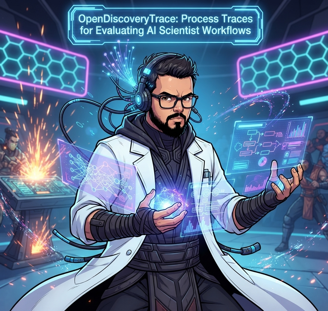 OpenDiscoveryTrace: Rastreando o Pensamento por Trás da Descoberta Científica via IA
